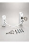 Window Opening Safety Lock Child Safety Device with White Cable Switch - 4