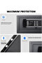 Small Motorized Safe Box for Home & Office - Digital Anti-Theft Mini Safe for Hotel Room, Waterproof & Moisture-Proof Touchpad Design, Jewelry & Valuables Security Cabinet (H21cm x W43cm x D36cm -) - 4
