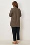 Shirt Collar Linen Tunic 46799 - 4