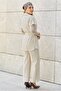 Belted Pants Suit 46815 - 4