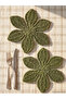 Lcw Home Flower Shaped Wicker Weave American Service Plate