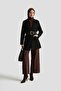 Ribbed Knitwear Cardigan Black - 3