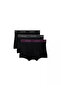 Men's Slim Fit Elastic Waistband Purple Boxer Briefs with Logo
