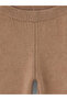Two Mt Shop Quality Lcw Baby Beige Patterned Baby Boy Knitwear Set - 6