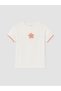 Two Mt Shop Quality Flower Embroidered Girls' T-Shirt