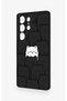 Many Cats Patterned Silicone Case Compatible with Samsung S25 Ultra - 3
