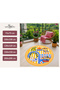 Aura Oh Hi! Written Patterned Woven Base Decorative Carpet Aura4085 - 5