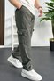 Men's Baggy Cargo Pocket Pants 3-Pack Edw131Tk3 - 3