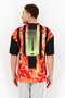 Men Sportswear Fit Short Sleeve Training T-Shirt, Red Combo - 4