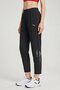 Women Slim Fit Brand Logo Training Track Pants, Black - 3