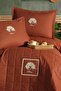 Ranforce 100% Cotton Embroidered Single Bedspread Set Verra - 2