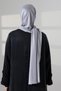 Women's Viscose Shawl Flexible Hijab Long Seasonal Gray - 8