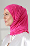 Women's Viscose Shawl Flexible Hijab Long Seasonal Pink - 7