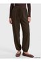 Gencc Quality Xside Brown Straight Comfortable & Relaxing Elastic Leg Women's Trousers - 2