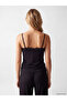 I Lace Detailed Women's Tank Top with String Straps from Freezen Store - 5