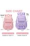 2pc set School bag with pencil bag,Waterproof School Backpacks for Girls,Middle Schoolbag Elementary Student Bookbag,Multiple Pockets Schoolbags,Large Casual School Daypacks for Teens - 8