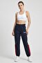 Women Sportswear Fit Training Track Pants, Navy - 2