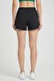 Women Regular Fit Brand Logo Training Shorts, Black - 4