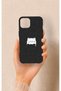 Many Cats Patterned Silicone Case Compatible with iPhone 14 - 4