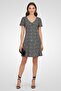 Women Floral Print Mini Dress, Multicolor