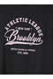 Two Mt Shop Quality Lcw Modest Anthracite Printed Loose & Baggy Short Sleeve Women's T-Shirt - 6