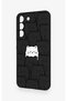Many Cats Patterned Silicone Case Compatible with Samsung S22 - 3