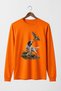 Hunting Hunting Men's Hunting Themed Zip-Up Setter and Culler Printed Crew Neck Long Sleeve 24/1 T-Shirt - 2