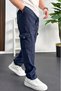 Men's Baggy Cargo Pocket Pants 3-Pack Edw131Tk2 - 4