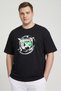 Men Sportswear Fit Short Sleeve Outdoor T-Shirt, Black