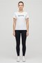 Women Sportswear Fit Short Sleeve Running T-Shirt, White - 2