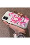 Samsung Galaxy A05 Compatible Pinkie Pie Multiple Face Expression Printed Hard Acrylic Back Soft Silicone Frame Case - 3