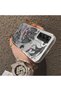 Samsung Galaxy S21 Fe Compatible Hard Acrylic Back Silicone Edge Lens Protection Case Dragon - 5