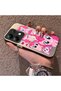 Xiaomi Redmi Note 13 4g Compatible Pinkie Pie Multiple Facial Expression Printed Hard Acrylic Back Soft Silicone Frame Case - 4