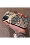 iPhone 12 Mini Compatible Hard Acrylic Back Silicone Edge Lens Protection Case Dragon - 3
