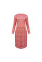 Women's Floral Bodycon Long sleeve Dress - 6
