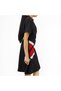 Women's Black Geometric pattern Dress - 5