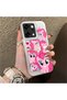 Oppo Reno14 Pro Compatible Pinkie Pie Multiple Facial Expression Printed Hard Acrylic Back Soft Silicone Frame Case - 2
