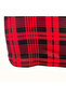 Women's Red Black Plaid Bodycon Dress - 7