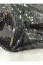 Black Sequin Zara Sequin Fabric - 3