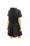 Women's Black Geometric pattern Dress - 4