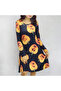 Women's Yellow Long sleeve Dress