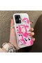 Infinix Smart 10 Compatible Pinkie Pie Multiple Facial Expression Printed Hard Acrylic Back Soft Silicone Frame Case - 2