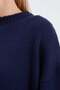 Basic Crew Neck Oversize Knitwear Sweater - 6
