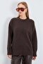 Basic Crew Neck Knitwear Sweater - 3