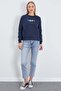 3 Thread Teddy Bear Embroidered Oversize Sweatshirt with Stopper - 3