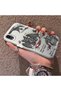 iPhone Xr Compatible Hard Acrylic Back Silicone Edge Lens Protection Case Dragon - 3