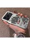 iPhone 17 Pro Max Compatible Hard Acrylic Back Silicone Edge Lens Protection Case Dragon - 3