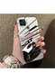 Realme C21Y/C25Y Compatible Stylish Racing Car Pattern Acrylic Back Panel Silicone Edge Shock Absorbing Case - 2