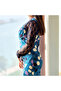 Women's Green Polka dot Dress - 5