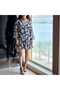 Women's Multicolor Floral Dress - 3